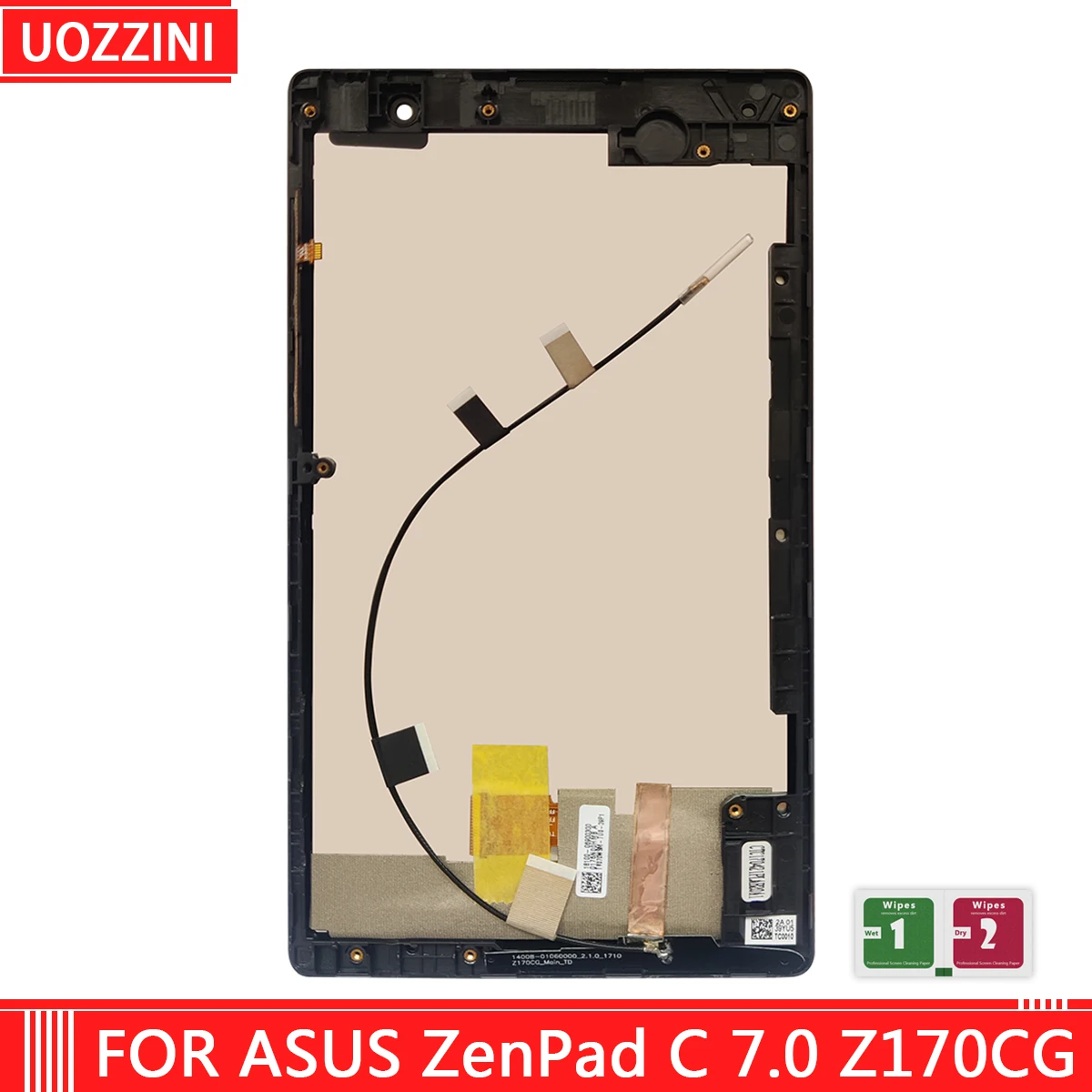 AAA+ Asus Zenpad C 7.0 Z170CG P01Y Z170 תצוגת LCD מסך מגע דיגיטלית הרכבה לוח - 0