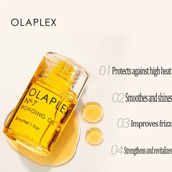 Olaplex מס '7 שיער שמן מקורי אנטי-טמפרטורה גבוהה תיקון סרום שיער סיעוד שמנים חלק טיפוח השיער 30מ