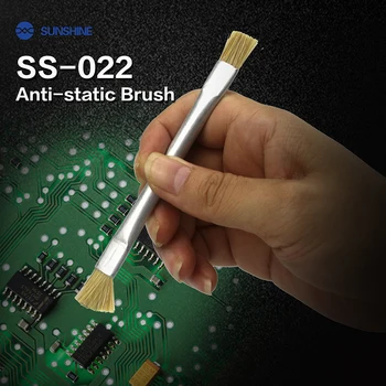 SHUNSHINE אס-022 SS-022B בטוח אנטי סטטי Montherboard PCB הלחמה מברשת ניקוי עבור טלפון, מחשב לוח iPad תיקון