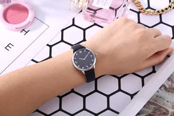 האופנה החדשה ערבית מספר שעונים משי עור שעונים לנשים גבירותיי קוורץ שעון היד רלו mujer
