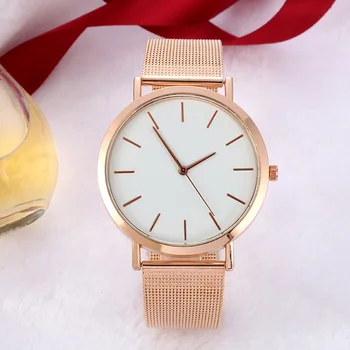 זהב רסיס רשת נירוסטה שעונים נשים העליון מותג יוקרה מזדמן שעון נשים שעון יד Relogio Feminino מתנה