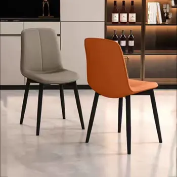 מעצב למשרד כסאות אוכל במטבח שרפרף מודרני פינת האוכל הנורדי, כסאות אוכל יוקרתיים השינה Muebles ריהוט למטבח