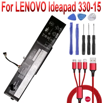 11.25 V 4000mAh, 45W סוללה L17D3PB0, 5B10Q71254, 5B10R46704 עבור LENOVO IdeaPad 330-15ICH סדר 1 +כבל USB+toolkit