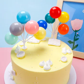 קשת בלון Toppers עוגה כוכב ענן מסיבת יום הולדת עוגת דקור