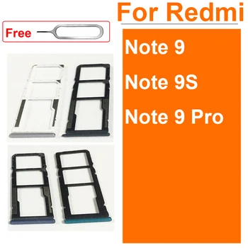 כרטיס ה Sim-מגש בעל Xiaomi Redmi הערה 9 9 הערה 9Pro כרטיס ה Sim-מתאם שקע חילוף חלקי חילוף