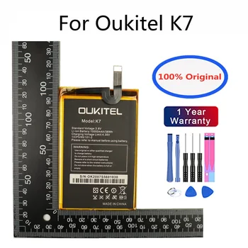 קיבולת גבוהה 10000mAh סוללה מקורית עבור Oukitel K7 / K7 כוח נייד החלפת טלפון גיבוי מובנה סוללות Bateria