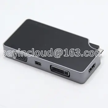 USB-C נייד 95W אספקת חשמל מחברת 3 חיצוניים DP1.2 HDMI2.0 4K 60hz תצוגה