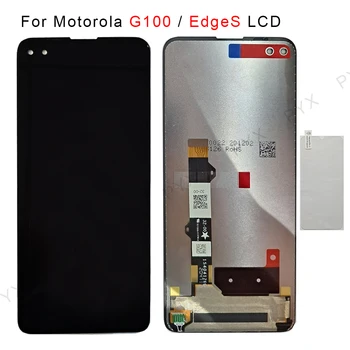 המקורי עבור Motorola Moto S edge תצוגת LCD עם מסך מגע דיגיטלית לוח הרכבה החלפה על האופנוע הקצה S תצוגה