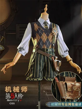 משחק סיני זהות ⅴ ניצולים מכונאי טרייסי רזניק מידה תיקון למפרע הגירה Cosplay תלבושות נשים חליפה.