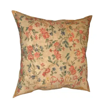 עתיק צרפתי משובח אובוסון (שטיח מקרה כרית בוהמיה העתיקה אירופה כרית כיסוי מצחיק עיצוב Pillowcover הביתה 18'