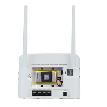 B725 4G CPE נתב Wifi 300Mbps עם 4 יציאות LAN+2 חיצוניים אנטנות חריץ לכרטיס SIM Wifi מודם 4G הנתב האלחוטי