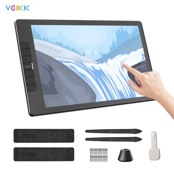 VEIKK VK1200 גרפיקה ציור לוח 11.6 x 9 אינץ ' אזור פעיל 8192 רמות אמנות IPS LCD אנימציה ציור הלוח עבור מחשב נייד