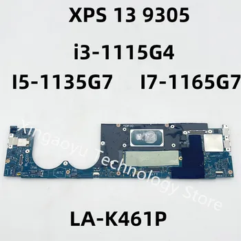 לה-K461P CN-0MM15H CN-0WPY05 01WJK4 0PPYW4 PPYW4 מקורי של Dell XPS 13 9305 מחשב נייד לוח אם עם I5/מעבד I7 8GB RAM