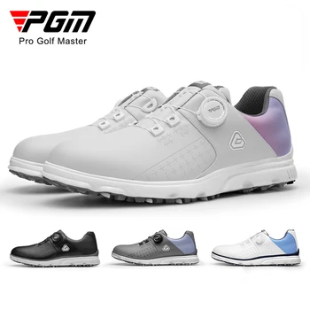 PGM גולף נעלי גברים ידית שרוכי נעליים אנטי-צד להחליק עמיד למים נעלי ספורט לגברים נעלי ספורט XZ232