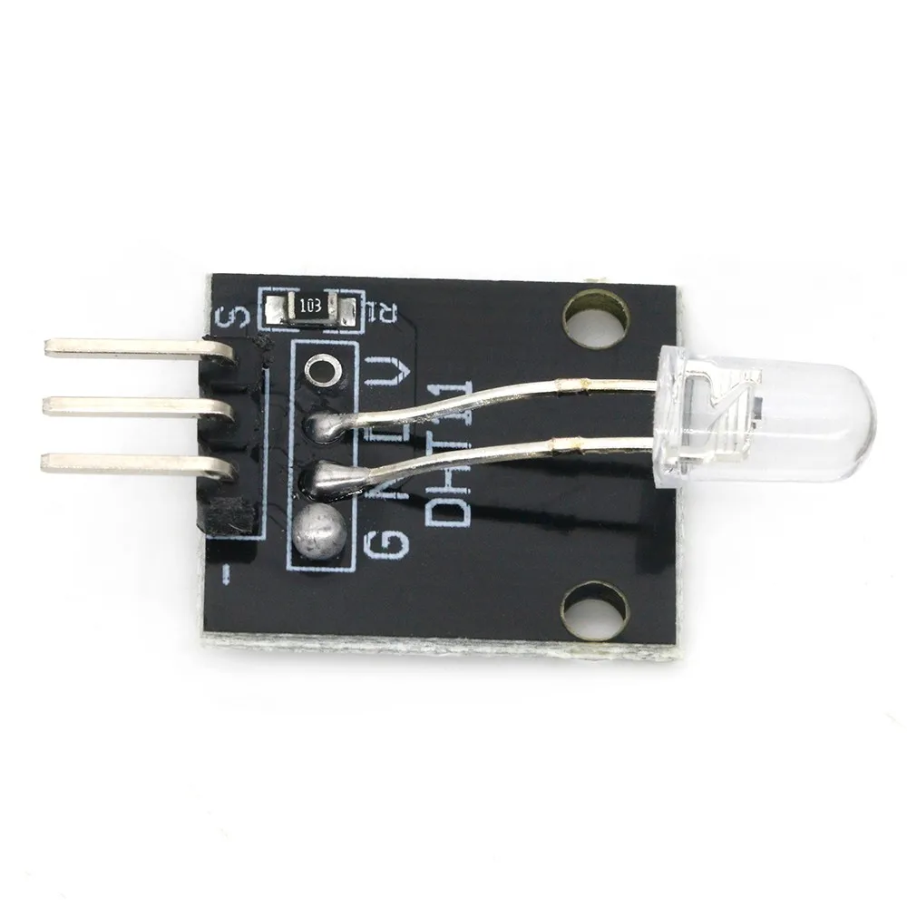 שבע-צבע אוטומטי מהבהב LED מודול 7 צבע פלאש מודול עבור Arduino - 3