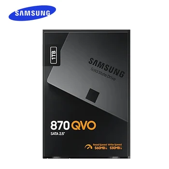 SAMSUNG SSD 870 QVO 2.5 SATA SSD כונן קשיח HDD 8 טרה-בתים כונן SSD 1TB Internal Solid State Drive 2TB 4TB הדיסק הקשיח מקס 560Mbs דיסק קשיח למחשב