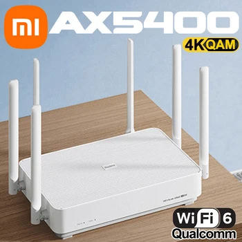 החדש Xiaomi Redmi AX5400 נתב Wifi Mijia רשת מערכת 6 Pro 160MHz 4K 5400Hz 521MB QAM Mi אלחוטית מהדר חיצוני Amplifie