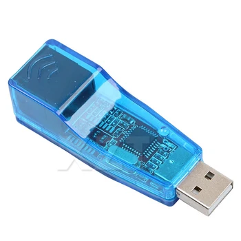 החדש USB 2.0 ל-LAN RJ45 Ethernet כרטיס רשת מתאם RJ45 Ethernet ממיר עבור Win7 Win8 Tablet PCLaptop