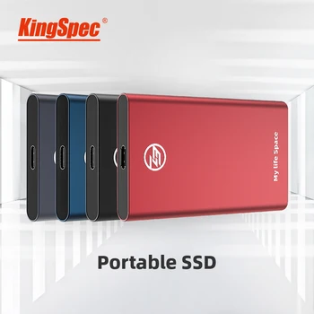 KingSpec חיצוני SSD 120 גרם 240GB 480gb 960g נייד SSD 2TB כונן קשיח hdd 1TB סוג C-USB3.1 דיסק קשיח hd USB3.0 עבור מחשב נייד