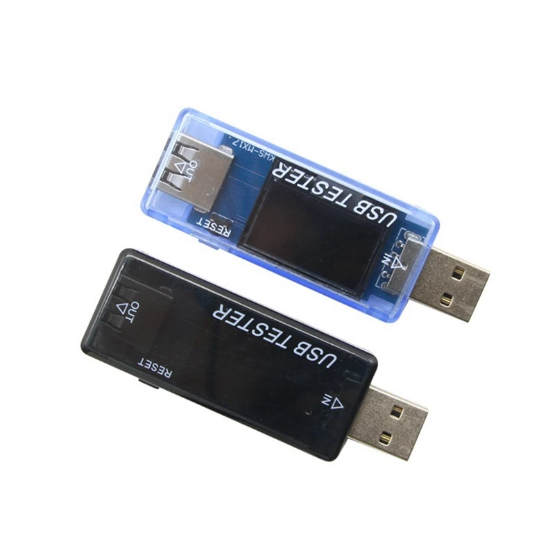 דיגיטלי מד המתח וולט מטר בנק כוח Wattmeter בודק מתח USB הנוכחי בודק מתח שחור - 4