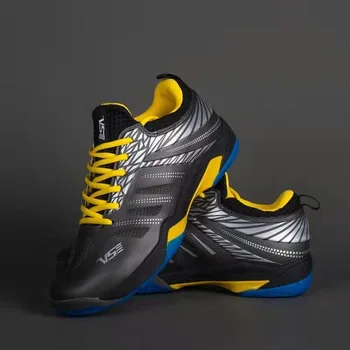 2023 חדש Mens בדמינטון נעלי ההתעמלות צהוב שולחן טניס נעלי נשים נגד חלקלק נעלי ספורט גבר מותג נעלי טניס ליידי