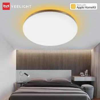 חדש Yeelight חכמה LED אורות התקרה 50W/52W צבעוני אור מקיף Homekit בקרת יישום AC220V הסלון