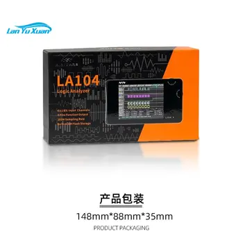 LA104 Logic analyzer ערכת ארבעה ערוצים יכול אוטובוס פרוטוקול ניתוח 100MHz דגימה באגים saleae