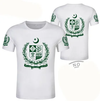 פקיסטן חולצה Diy חופשי שם מותאם אישית מספר פאק חולצה האומה דגל האסלאם ערבית אסלאמית Pk הפקיסטני הערבי להדפיס תמונה בגדים