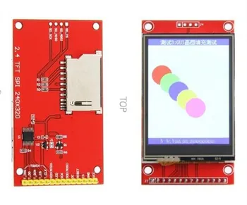 maithoga 2.4 אינץ ' 14PIN SPI TFT LCD RGB 65K צבע מסך (מגע/לא לגעת) עם מתאם לוח ILI9341 בקר 320*240