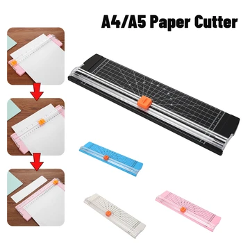 A4/A5 נייר לחתוך חותך נייר הגיליוטינה עם למשוך החוצה שליט על התמונה Trimmers אלבום קל מחצלת חיתוך המכונה