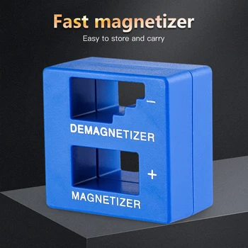 2 ב 1 ממגנט מכונת Degaussing מברג מהר Eefficient מקצועי ממגנט ו-Degaussing בורג כלי ביד
