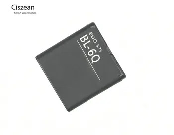 Ciszean BL-6Q / BL6Q / BL 6Q 1080mAh טלפון נייד החלפת סוללה עבור Nokia 6700 קלאסי 6700C E51i N82 N81 E51 5PCS/LOT